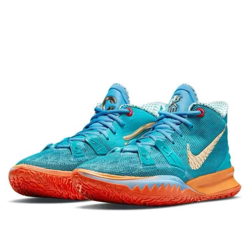 Nike Kyrie 7 peace and love, fabric TPU synthetic leather, shock absorption, anti-slip, wear resistance, breathable package, hel