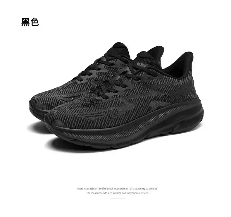 Summer 2024 New Men's Platform Sneakers Summer Breathable Mesh Surface Super Light Rebound Cushioned Running Shoes for Men