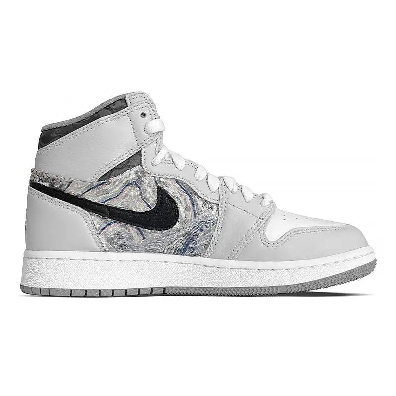 【Customize】Jordan Air Jordan 1 Vintage Basketball Shoes Unisex Sneakers shoes 555088-037