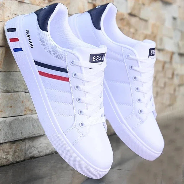 Men's Sneakers White Casual Shoes Men Original Lightweight Luxury Shoes for Men Breathable Flats Men's Sneakers Chaussure Hommes