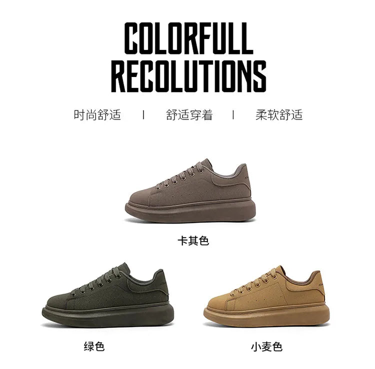 2024 Men Comfort Hot Sales McQueen New Color Matching Shoes Sports Fashion Shoes Trend Men's Shoes Pair Shoes Sports Board Shoes