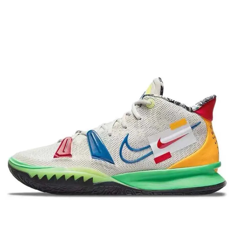 Nike Kyrie 7 peace and love, fabric TPU synthetic leather, shock absorption, anti-slip, wear resistance, breathable package, hel