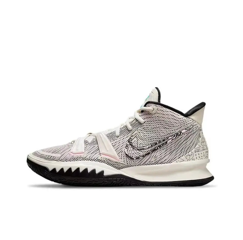 Nike Kyrie 7 peace and love, fabric TPU synthetic leather, shock absorption, anti-slip, wear resistance, breathable package, hel