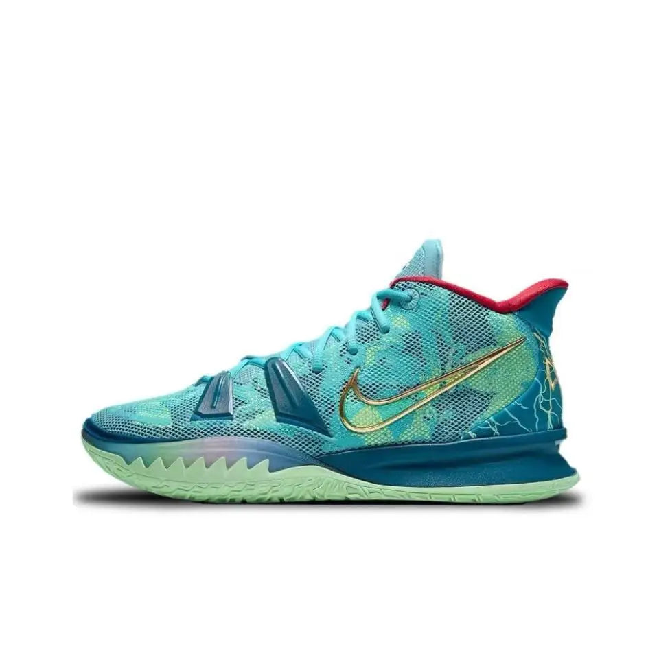 Nike Kyrie 7 peace and love, fabric TPU synthetic leather, shock absorption, anti-slip, wear resistance, breathable package, hel