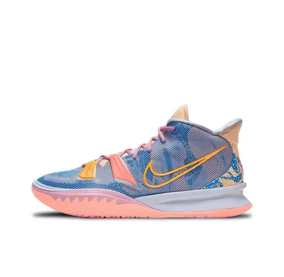 Nike Kyrie 7 peace and love, fabric TPU synthetic leather, shock absorption, anti-slip, wear resistance, breathable package, hel