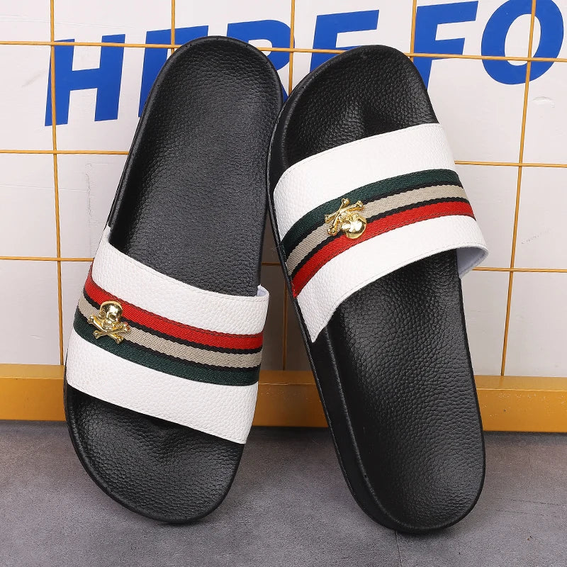 Summer Men Slippers EVA Soft Comfortable Indoor Home Slides Bathroom Shoes Male Outdoor Sandals Beach Clogs Casual Flip Flops