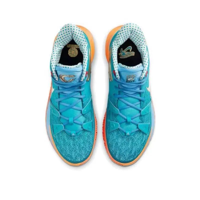 Nike Kyrie 7 peace and love, fabric TPU synthetic leather, shock absorption, anti-slip, wear resistance, breathable package, hel