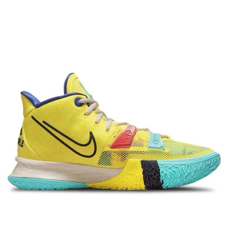 Nike Kyrie 7 peace and love, fabric TPU synthetic leather, shock absorption, anti-slip, wear resistance, breathable package, hel